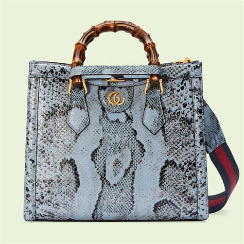 borsetta gucci piccola|Borsa shopping Gucci Diana in pitone misura piccola.